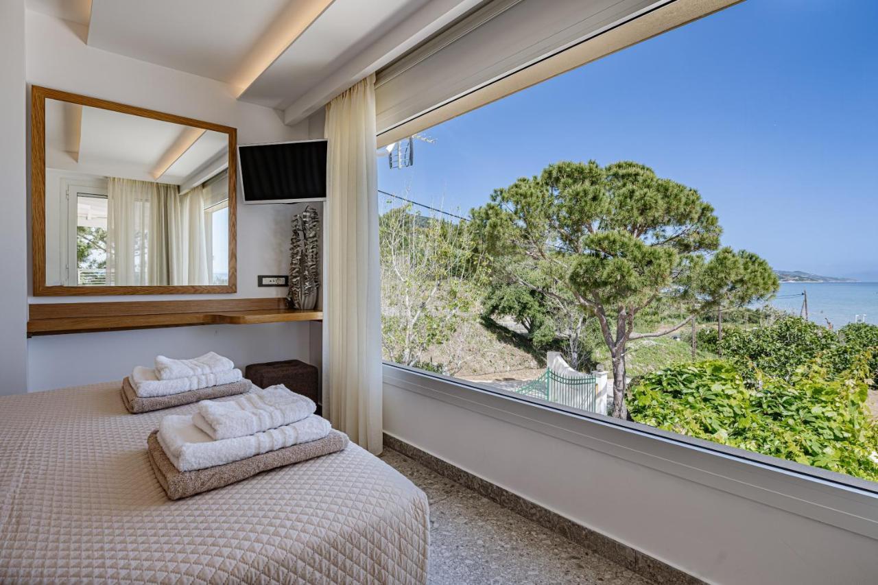 Addimare Sea View Villa, And Events Venue Alykes  Exterior foto