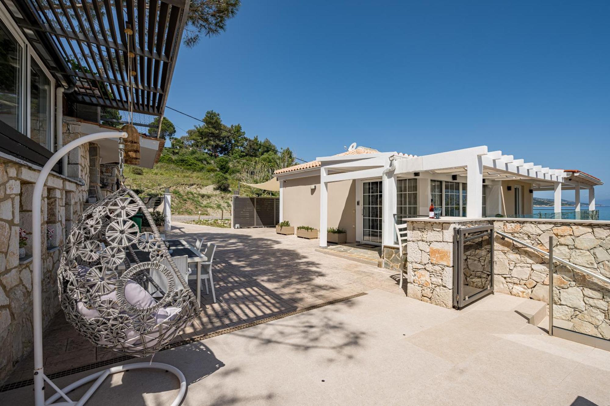Addimare Sea View Villa, And Events Venue Alykes  Exterior foto