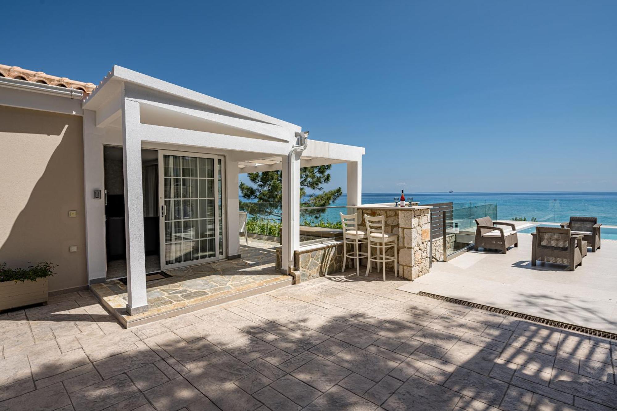 Addimare Sea View Villa, And Events Venue Alykes  Exterior foto